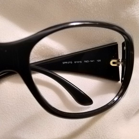 Prada Black Sunglasses Frames Only - Picture 4 of 16